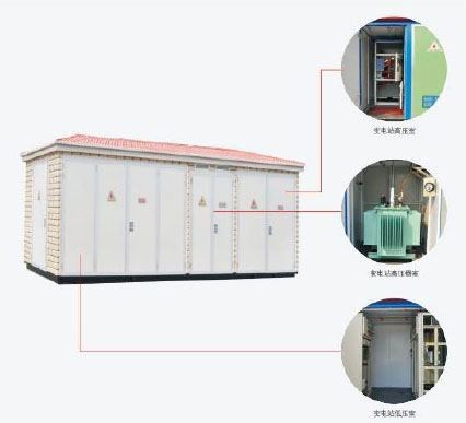YBM-12/0.4(F.R) 户外预装式变电站（欧式）